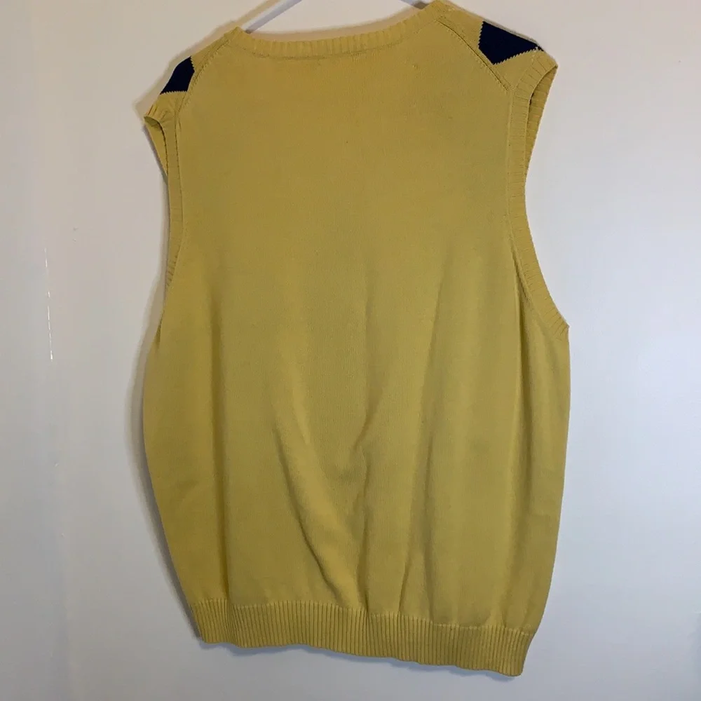 Men’s Jcrew sweater vest, argyle print size xL - Picture 3 of 3